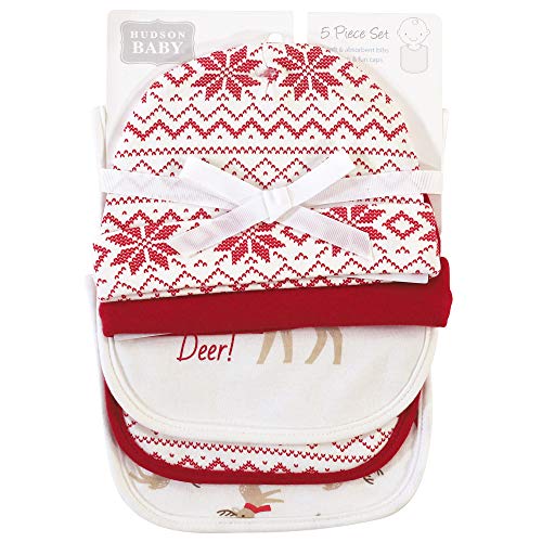 Image of Hudson Baby Unisex Baby Bandana Bibs and Headbands