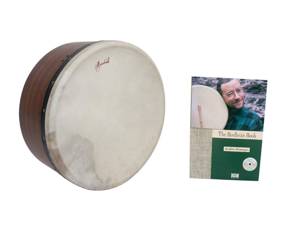 Includes: Single-crossbar Tunable Drum, Sheesham w/Tipper + Drum Book & CD by Steafan Hannigan