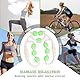 Massageroller,Bein Muskel Massagegerät,Cellulite Roller,FöRdert Die Durchblutung,Massagerolle Bein Roller,Für Nacken, Schulter, Oberschenkel, Beine und Armmassage (Grün)