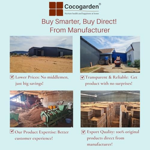 Image of Cocogarden Cocopeat Powder - 10 KG, Ready to Use Form for Indoor & Outdoor Home Garden, Potting Plants, Terrace Gardening