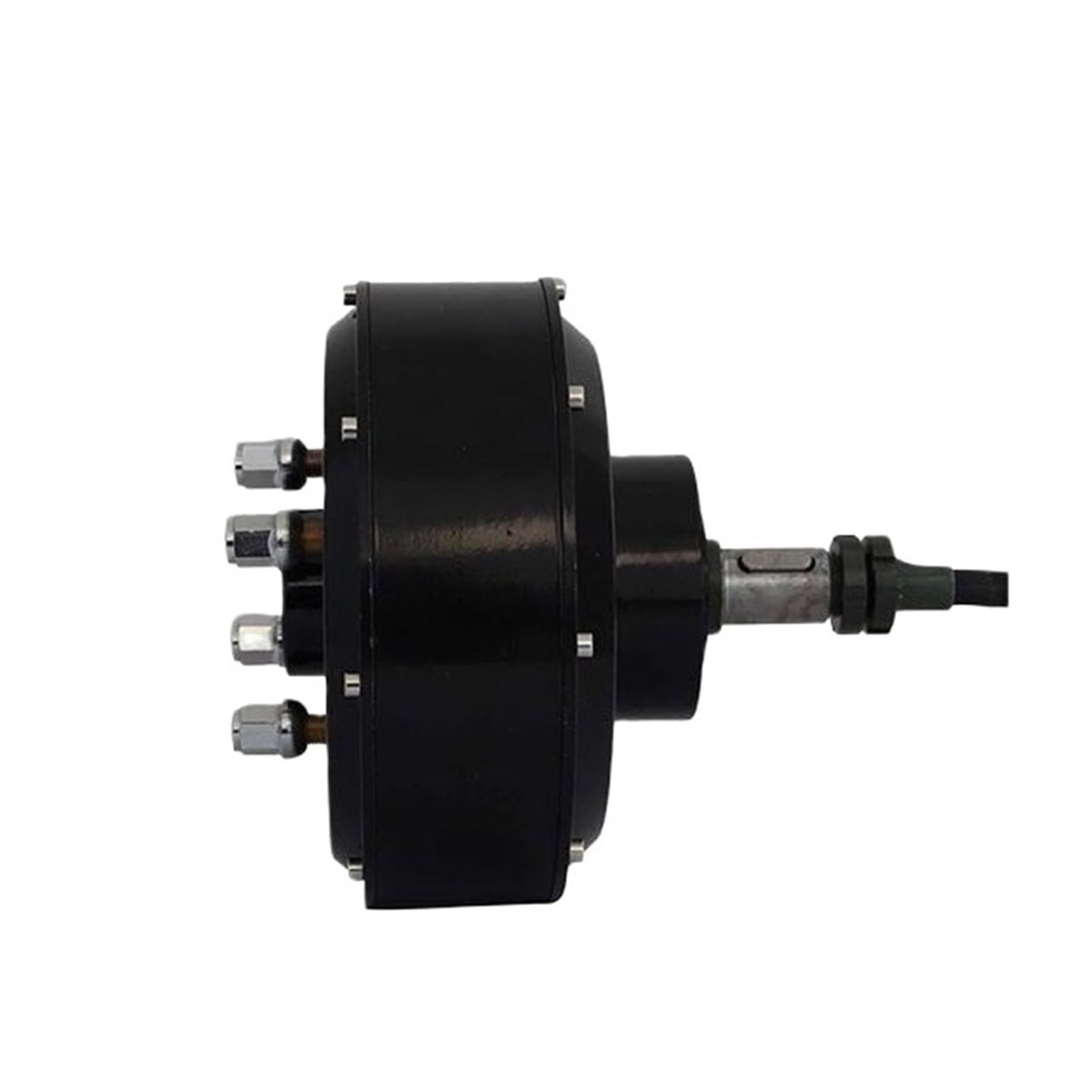 Mechanivis Hub Motor, Single Shaft Hub Motor QS205 3000W 50H V3 for Electric Tractor Golfcart(Balance Type)
