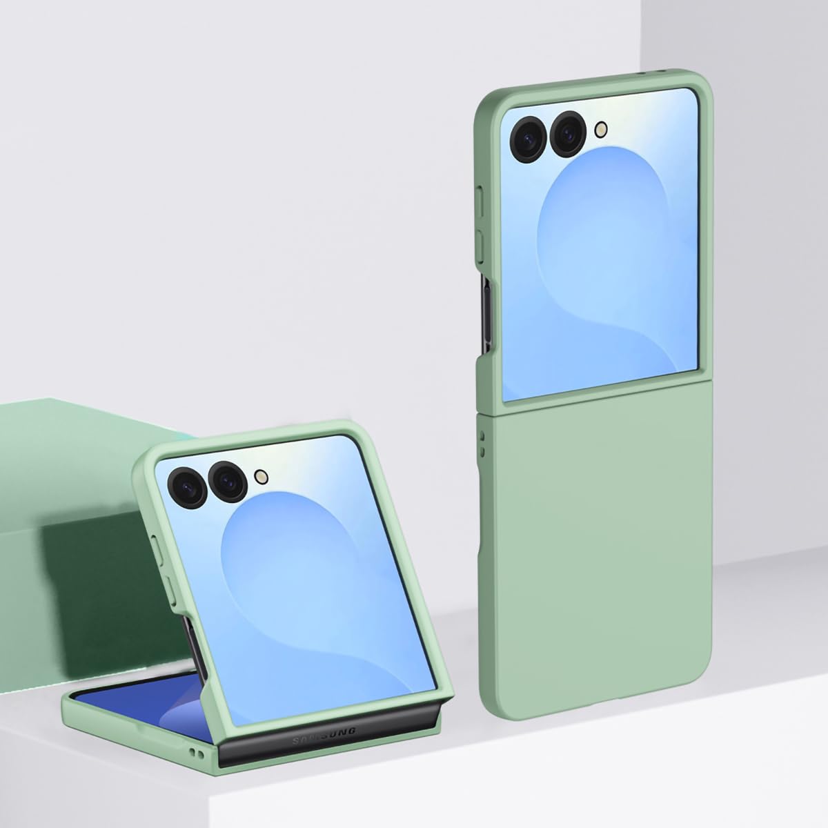 Amazon.co.jp: 【Galaxy Z Flip7専用】ケース 全方位保護 マットの表面