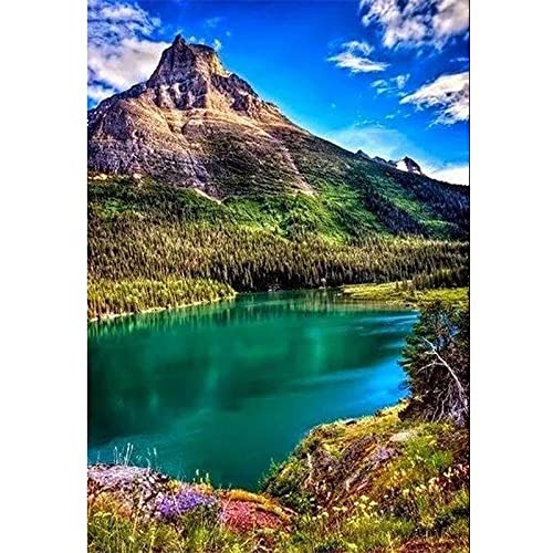 Kit Diamant Peinture Full Drill Paysage Grand Format Broderie 50x120cm