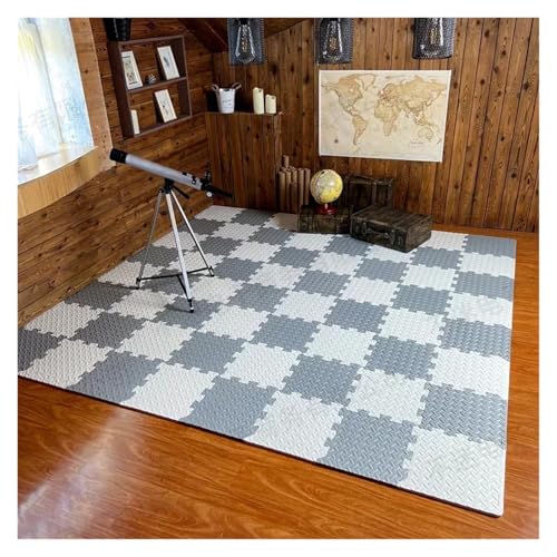 Esterilla Fitness Puzzle Alfombra de espuma EVA de 16 Uds., alfombra for el suelo for niños, alfombra gruesa for juegos for niños, perfecta for la habitación, el área de juegos y el ejercicio de los n