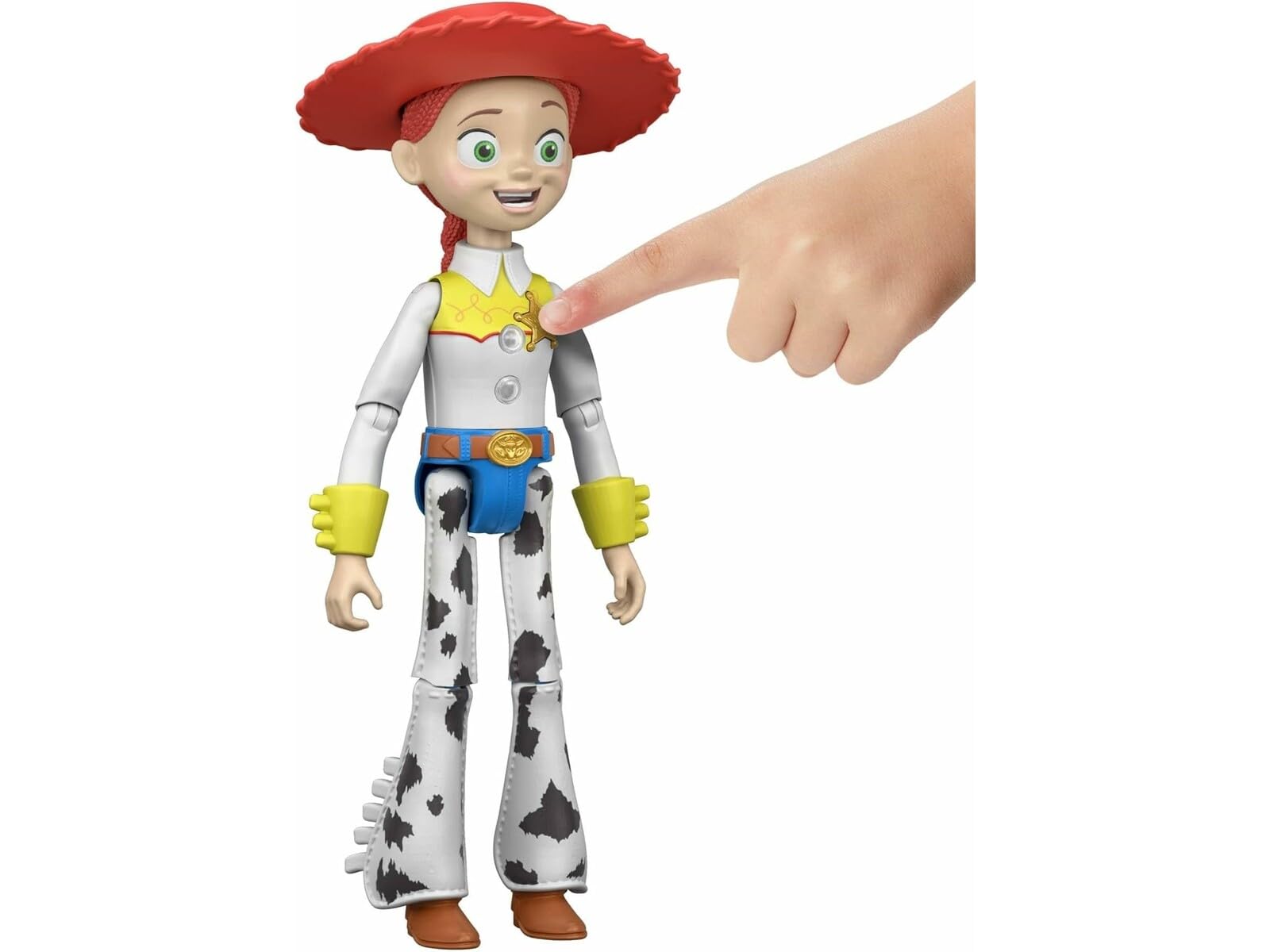 Figurine articulée Jessie de 22 cm de Toy Story 5 avec répliques et sons