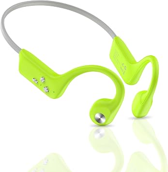 Fanisic Bone Conduction Headphones, Bluetooth 6.0 Open Ear Headphones with Mic, Type-C Quick Charge. Long Battery Life, IPX5 Sweatproof, Lightweight Comfortable for Office, Sports, and Driving