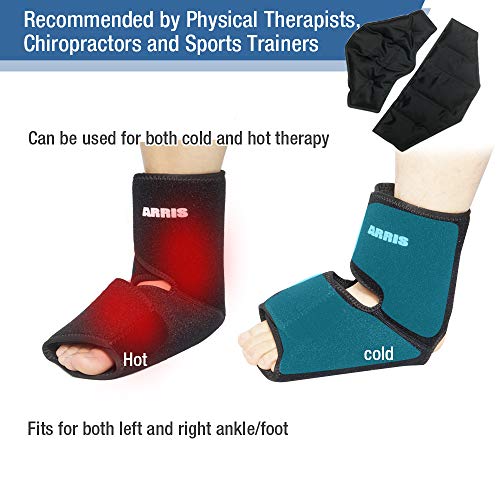 ARRISHOBBY Ankle Gel Ice Pack for Pain Relieve,Hot Cold Therapy Foot