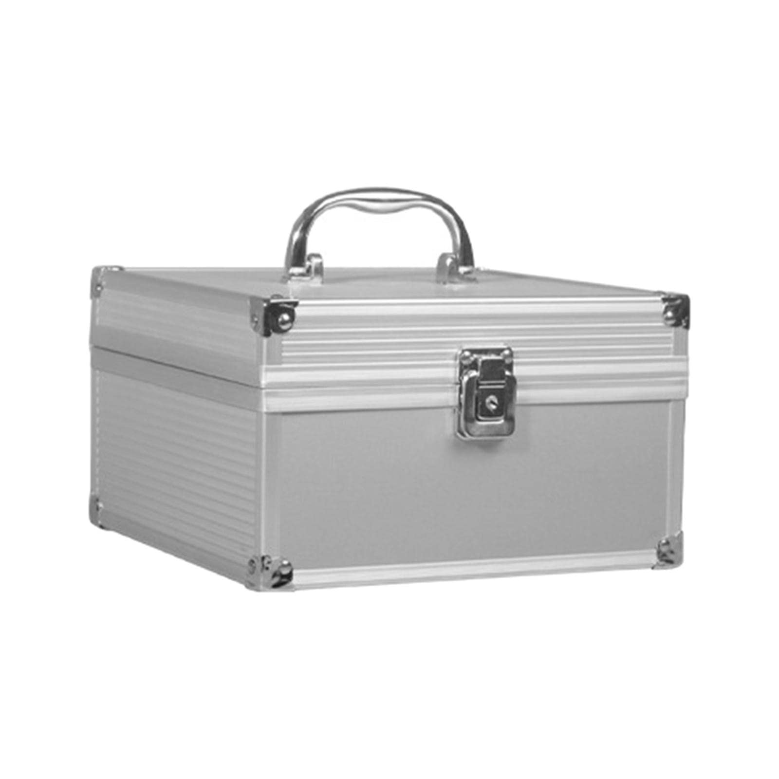 Stamps Lock Box Portable Locker Chest for Passports 9 Grid | Household Supplies & Cleaning | Home Organization | Storage Boxes