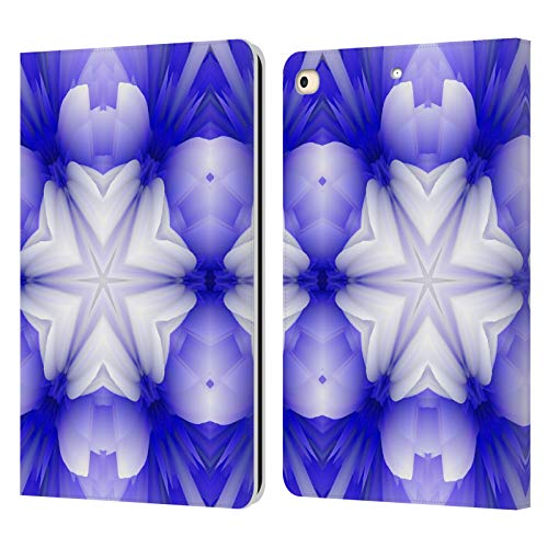Étui en cuir iPad 9.7 Haroulita Fleur Étoile finition premium artistique