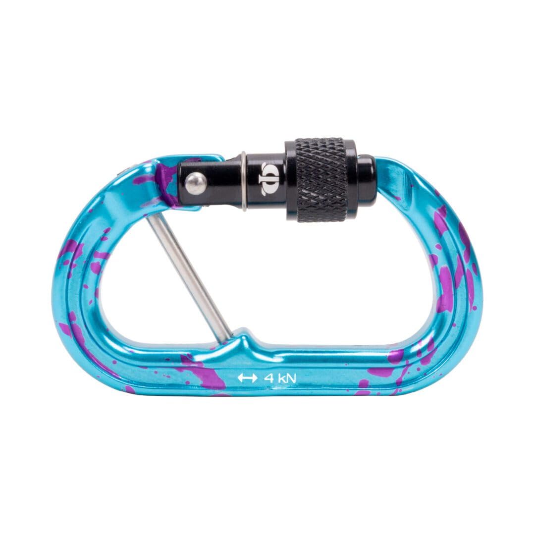 Omega Pacific Micro Raider - Tornillo de aluminio cautivo - Nuestro mosquetón superior se ha reducido para crear el conector de accesorios definitivo