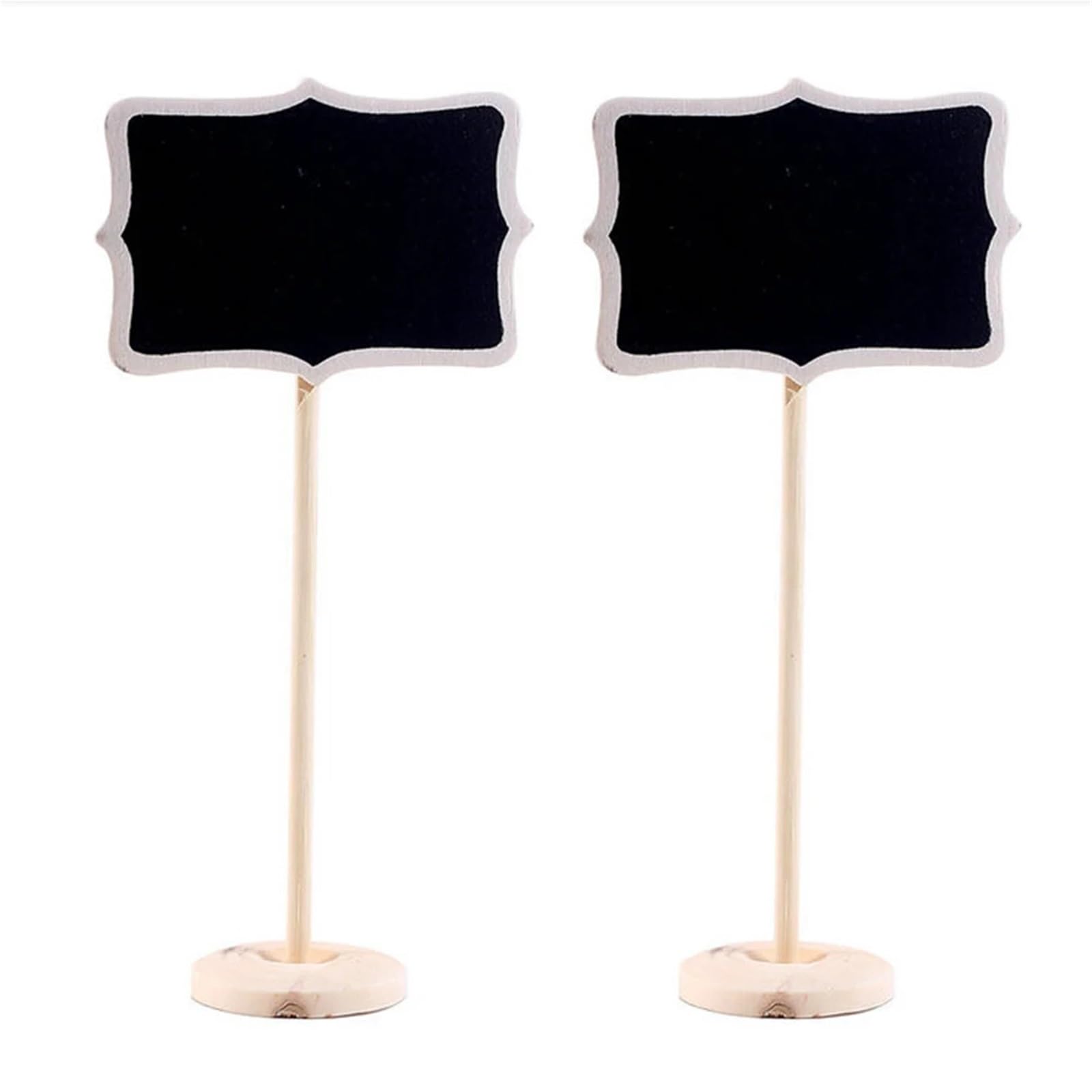 Lot de 80 mini tableaux noirs en bois sur le thème du mariage : étiquettes alimentaires pour buffet, décoration de table et panneaux de message