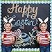 69 Feet Easter Bunny Bulletin Board Borders, Egg Border,Trim with Wavy Line Design,for Chalkboard Trims for Classroom Poster Board Office Doors Wall Windows