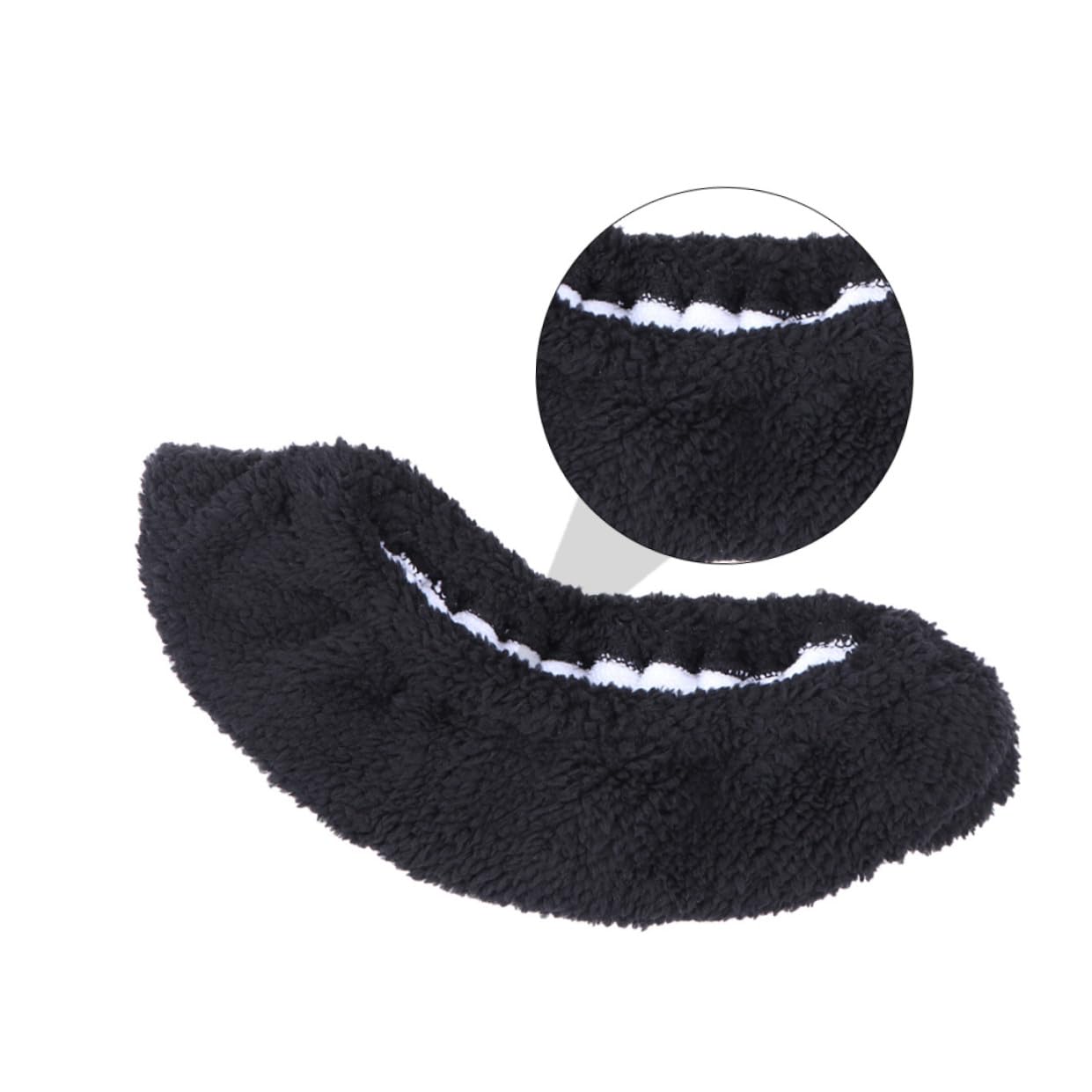 YARNOW 6paires Housses Éponge Absorbantes pour Lames De Patin à Glace Élastique Peluche pour Patinage Artistique Et Hockey