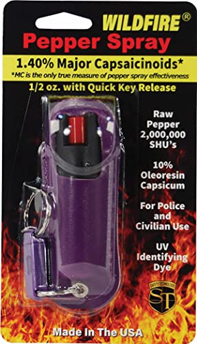 WildFire 1.4% MC 1/2 oz Halo Rhinestone Holster Purple