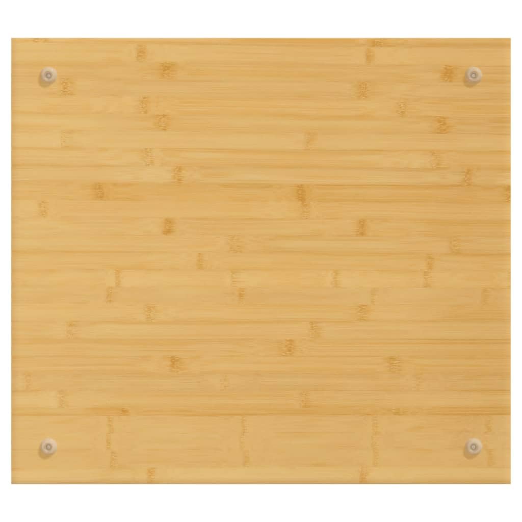 vidaXL Płyta ochronna na kuchenkę, 50x56x1,5 cm, bambus, osłona na kuchenkę, deska na kuchenkę, deska do krojenia, pokrywa na kuchenkę, deska kuchenna