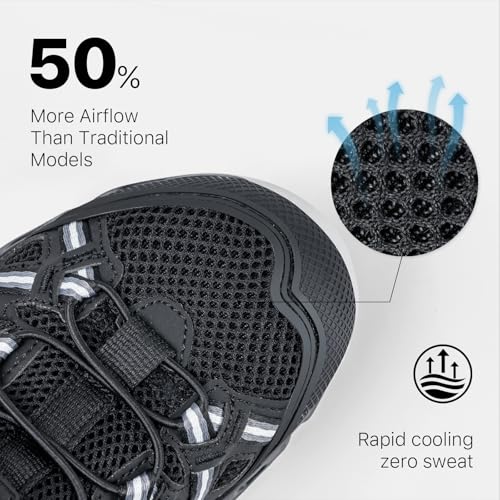 Men's Quick-Dry Water Shoes for Hiking Fishing Lightweight Water Sneakers with Non-Slip Sole Drainage Holes Breathable Mesh Zero Drop Mens Water Shoes for River4