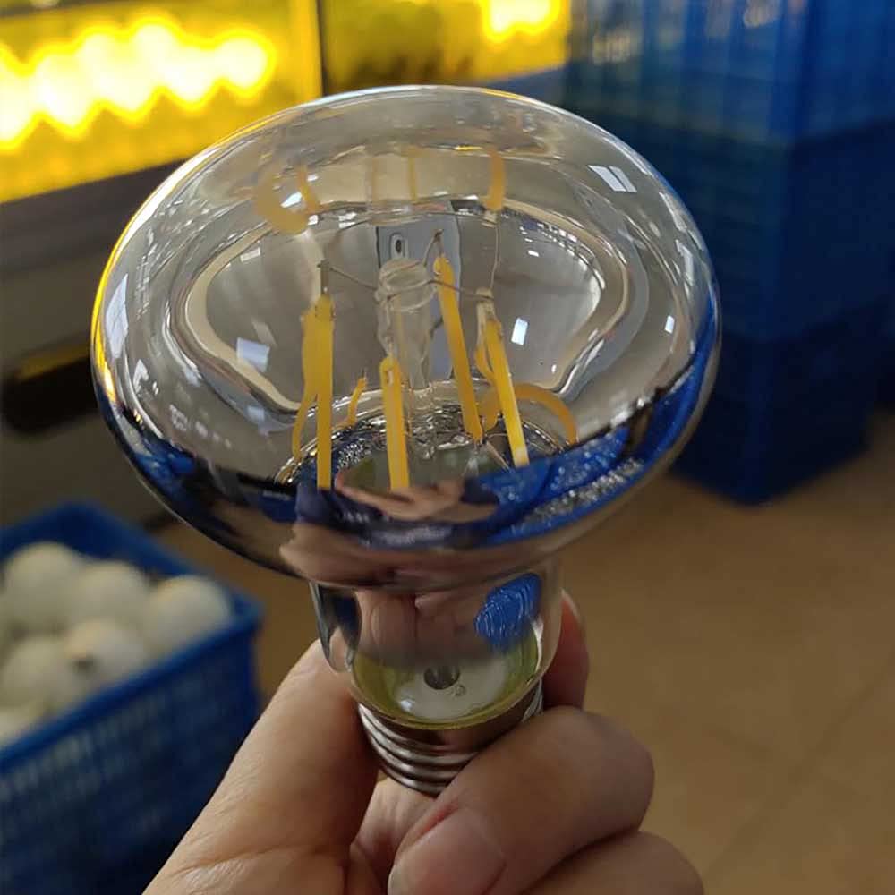 5 SZTUK Vintage Edison LED Żarówka R63 E27 220 V Retro Reflektor Filament 4W Wymienić żarówki Lampy 40W Lampy Wodoodporne żarówki przeciwwybuchowe,Warm white
