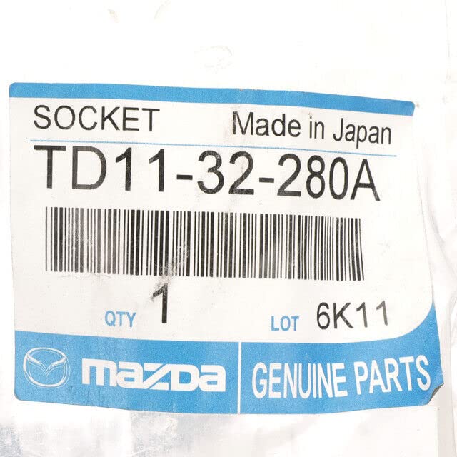 Mazda TD11-32-280A - Testina Esterna Sterzo Originale OEM, Snodo Sferico Lato Destro, Ricambio Specifico Per Veicolo