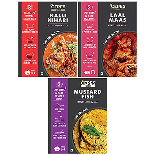 Ceres Foods Combo of 3 | Nalli Nihari - Laal