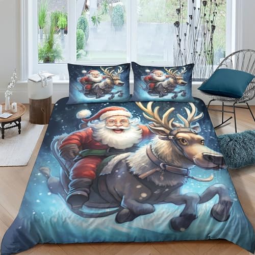 Parure de lit Père Noël pour une chambre festive et chaleureuse - 2