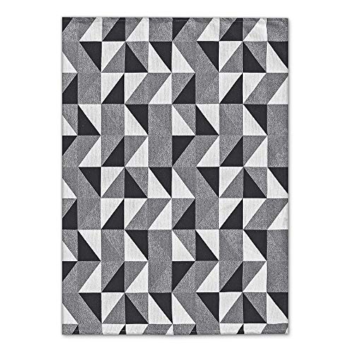 Tapete Dallas 1,35 m x 1,00 m antiderrapante - Preto