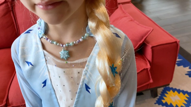 Perruque Reine Des Neiges Enfant Perruque Elsa Reine Des Neiges Avec Diadème - Déguisement Princesse Enfant (3-8 Ans) Accessoires Cosplay Elsa