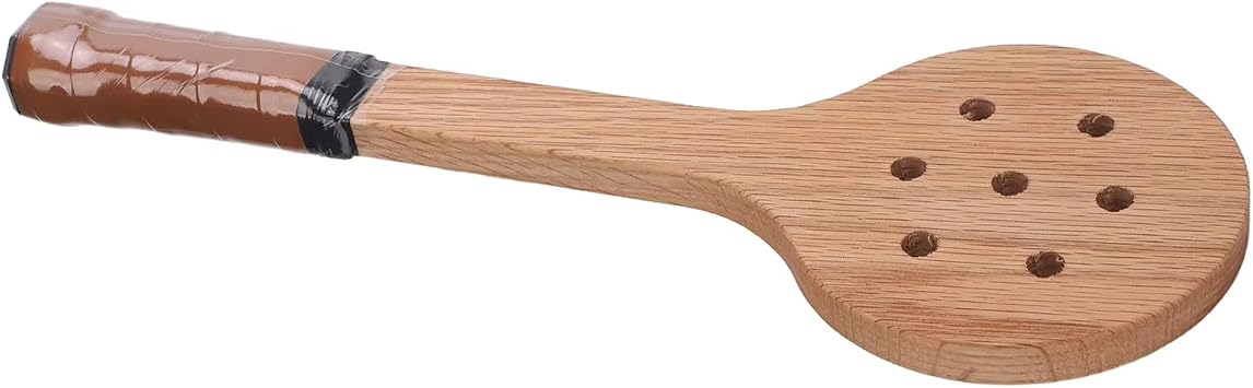 Wood Tennis Spoon Sweet Trainer Tennis Racket, Tennis Pointers Spoon, Practice Batting Accurately Good Control Practice