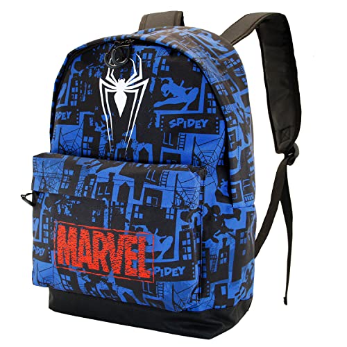 Sac à dos Spiderman Sky bleu cartable enfant Marvel HS FAN - 4
