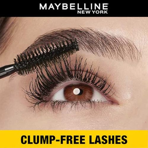 Maybelline New York Volume Express Colossal Mascara, Volumizing & Lengthening, Washable, Black, 10.7ml - Image 4