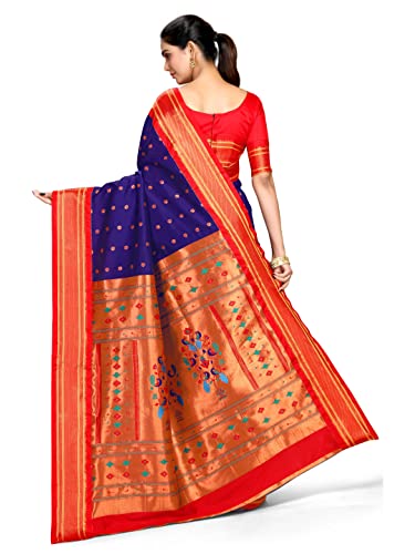 Varkala Silk Sarees paithani silk saree – image 4