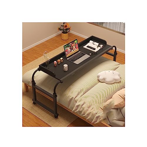 Table de lit avec roulettes et support ordinateur réglable en hauteur - 2