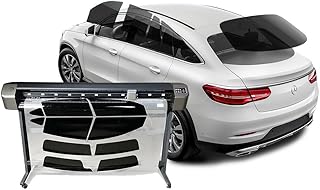 Rvinyl Automotive DIY Car Window Tinting Kit - Customize Shade: 5%, 20%, 35%, 50% for Front, Back Windows & Rear Windshield - (Fits for US Coupe/Sedan/SUV/Van/Pickup Truck Only, Non-Semi)
