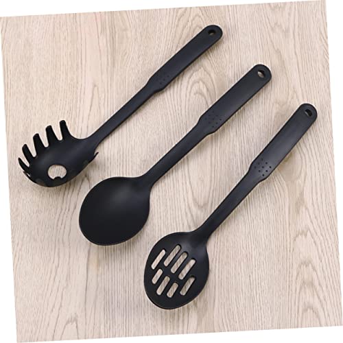 BESPORTBLE 6 Pcs Pot Scraper Hutch Kitchen 6 Piece Set Kitchen Utensils Kitchenware Kitchen Wares Cooking Tools Nylon Kitchen Utensil Black Cooking Spatula Suit Kitchen Utensil Set - Image 4