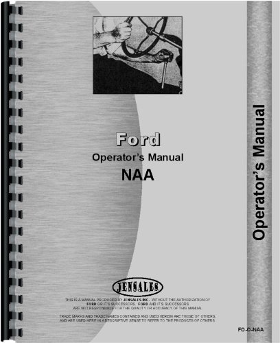 Operators Manual Ford 2N 9N Tractor      Plastic Comb