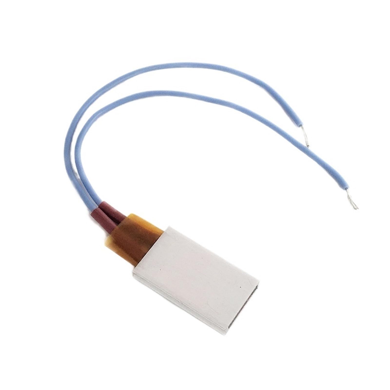 Placa de calefacción termostática PTC, Elemento Calefactor PTC 220V Calefacción Cerámica 35x21x5mm 2W-50W(220v 200c 9-28w)
