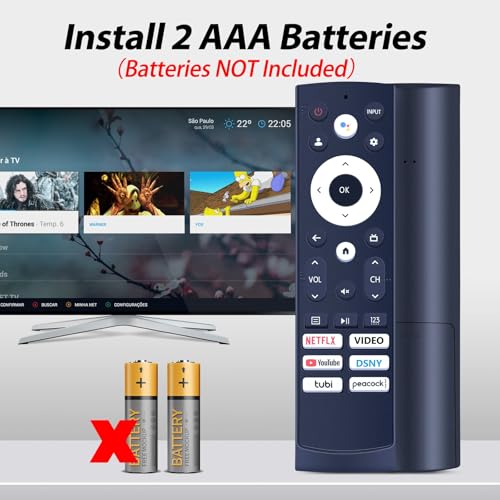 Télécommande ERF3M90H pour TV Hisense Android compatible avec modèles U8H et U7H - 6