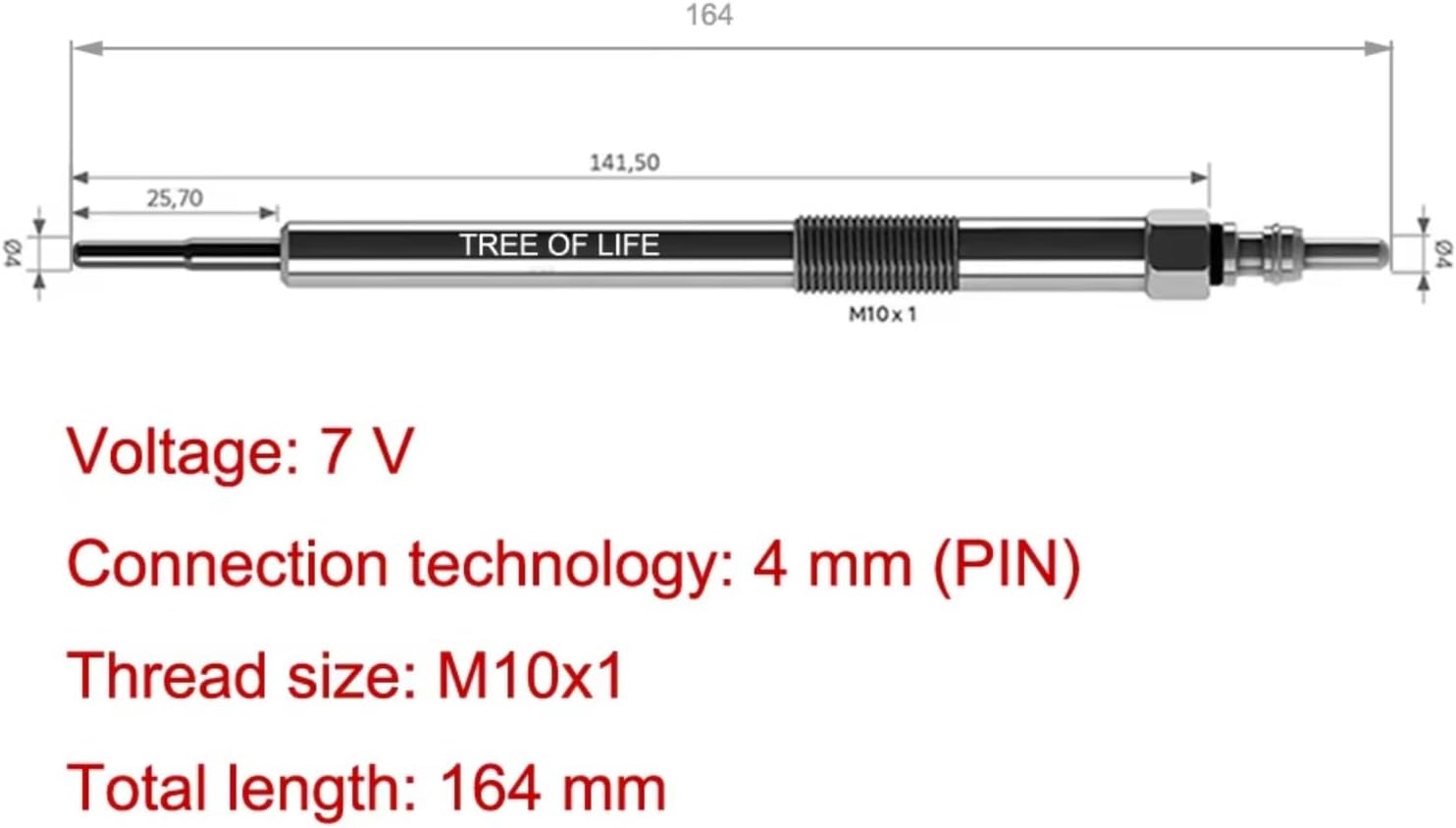 diesel heater glow plug Compatible With Infiniti For Q70 QX50 QX70 EX FX M Y51 2010 2011 2012 2013 2014 2015 2016 11065-00Q0C Heater Glow Plugs Repair Kit