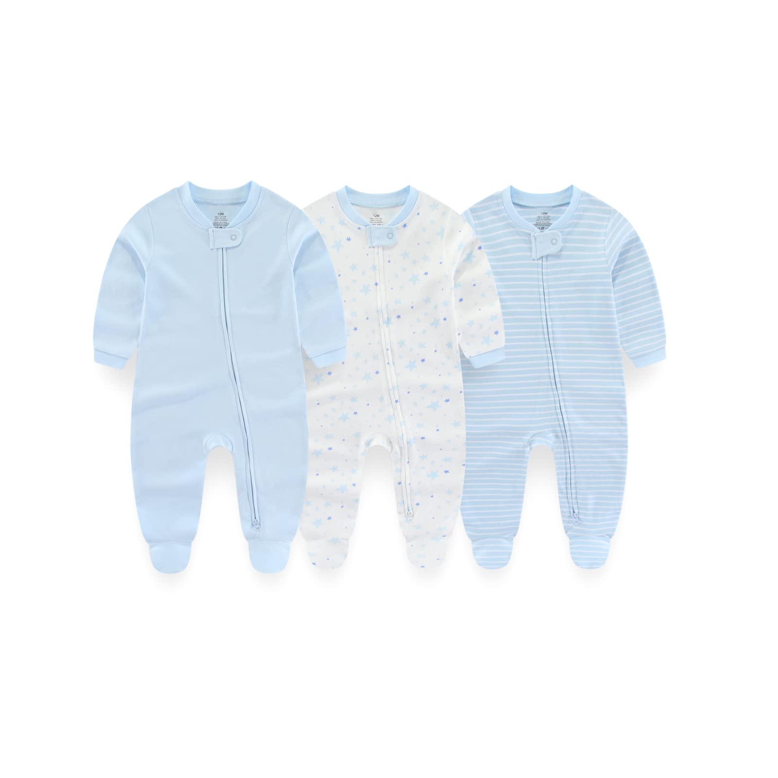 MAMIMAKA - Geschenkset für Neugeborene, 27-teilig, Babykleidung für Mädchen, essentielle Hosen und Accessoires von 0 bis 6 Monaten