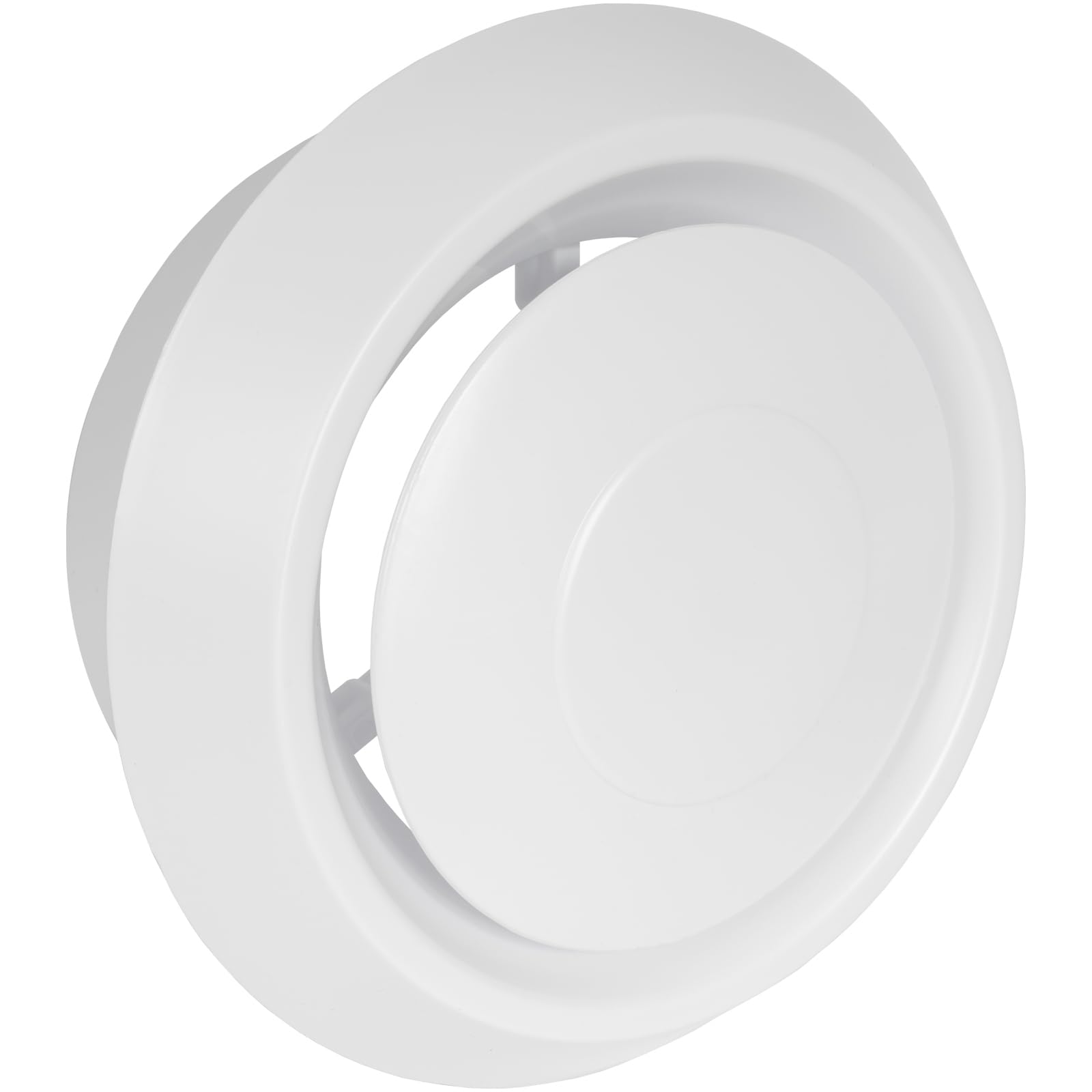 5 Round Duct Diffuser Air Grille 9.5in. Round White Plastic
