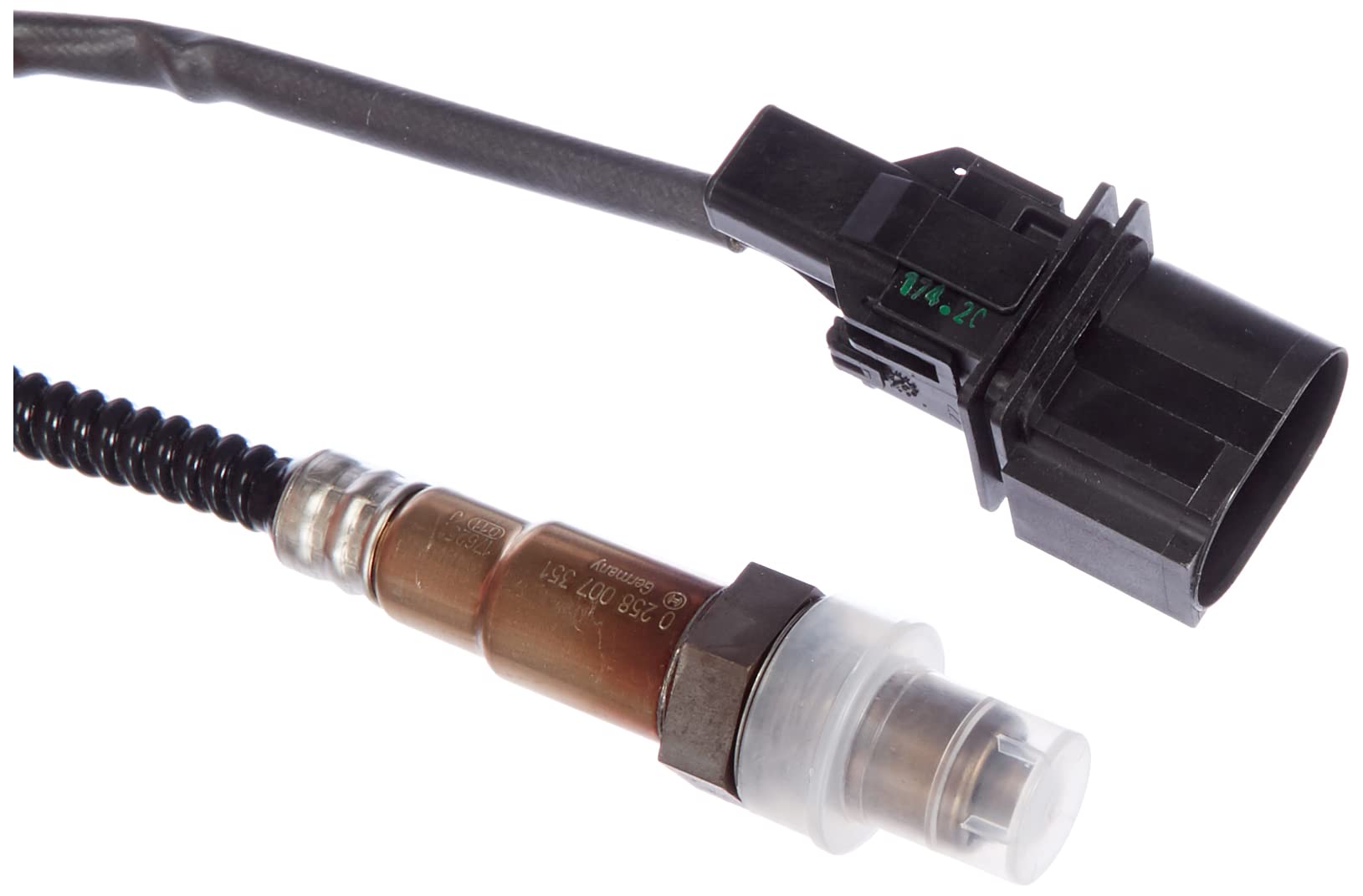 Pièce Automobile Injection Sonde Lambda Bosch 0258010062 - Connecteur Spécifique Véhicule - Qualité OEM Capteur échappement