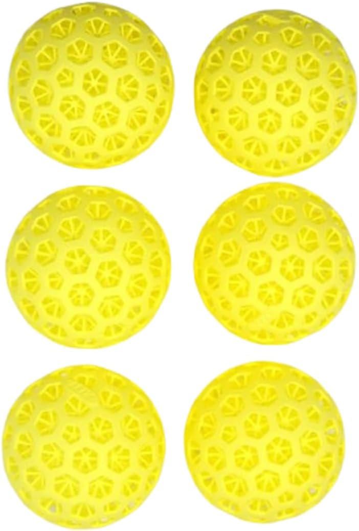 NETX Vortex 3D Printed Silent Pickleballs – Durable Low-Noise Pickleball Balls for Indoor & Outdoor Play, Lightweight Balls with Consistent Bounce, Precision & Wind-Optimized Flight