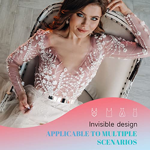 Juntos Nipple Cover For Women - Reusable Waterproof Silicone Nipple Pasties Thin Breast Petals Nipple Covers Invisible Sticky Adhesive Bra (2 Pairs) #TOP5