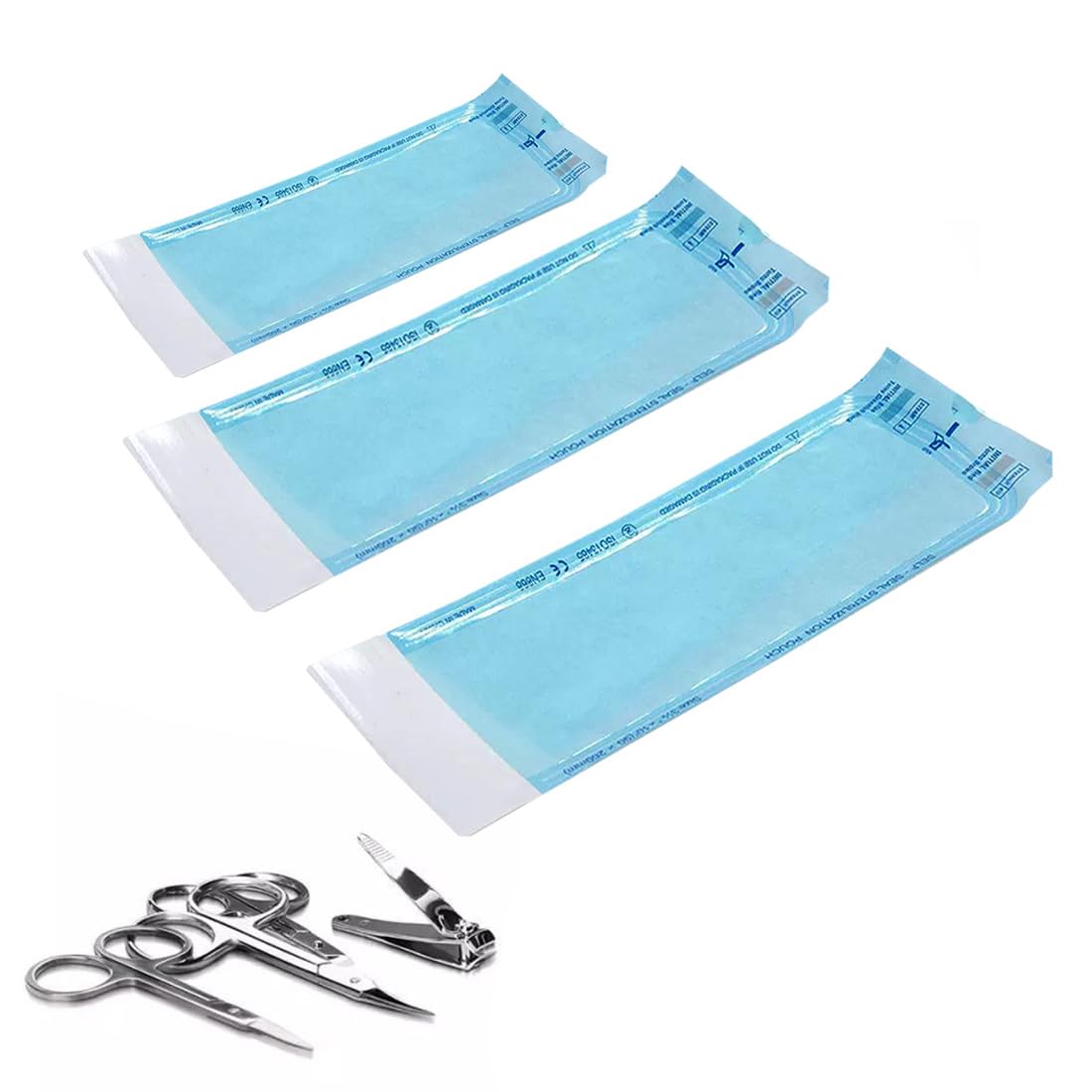 150 Pezzi Sacchetto Di Sterilizzazione,Buste Per Sterilizzazione,Sacchetto Per Sterilizzazio,Sacchetti Per Autoclave,Sacchetti Auto Sterilizzazione,Sacchetto Sterilizzazione Autosigillante