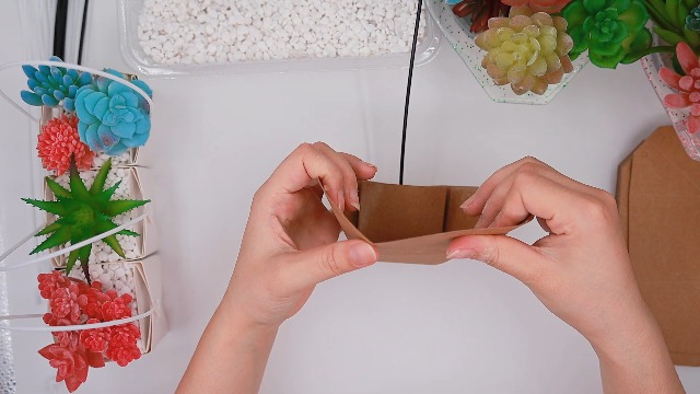 Set Da 20 Vasetti Per Piante Grasse 5 Cm Con Sacchetti Kraft – Plastica Con Fori Drenaggio, Sacchetto Impermeabile, Idee Regalo Fai Da Te - 5