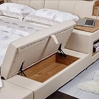 Vista 4 de QIAO[2 piezas] Soporte de elevación plegable de 80 grados, bisagra de resorte negra, ampliamente utilizado para elevadores de sofás, bisagras