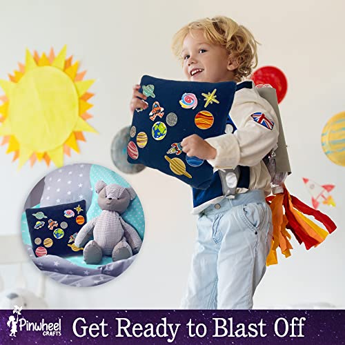 Pinwheel-Crafts-Beginner-Sewing-Kit-for-Kids-8-12-with-Telescope-Astronomy-Solar-System-Easy-Sew-Space-Pillow-Kit-with-Planet-Patches-Make-Your-Own-Plush-Craft Pinwheel Crafts Beginner Sewing Kit for Kids 8 12 with Telescope Astronomy Solar System Easy Sew Space Pillow Kit with Planet Patches Make Your Own Plush Craft