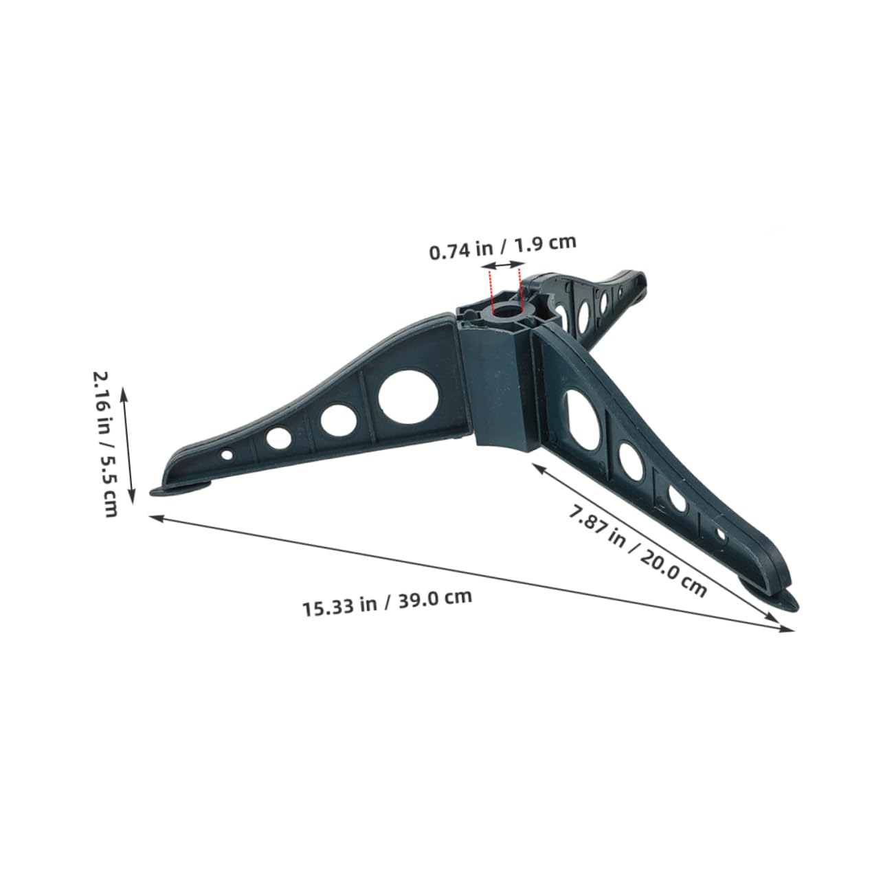 KONTONTY Artificial Christmas Tree Stand Base Abs Material Xmas Tree Bracket Storage Design