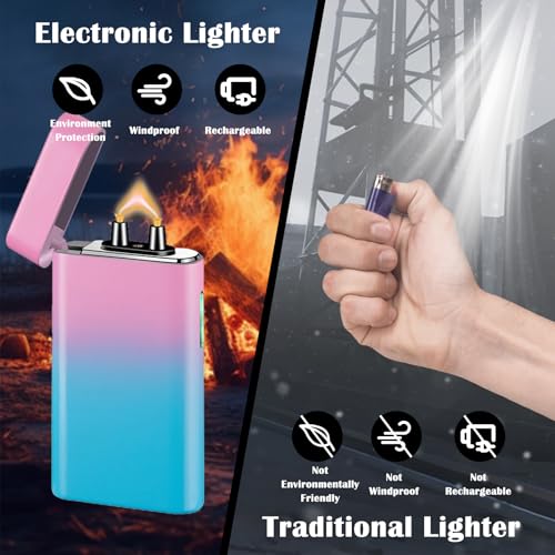 Encendedor eléctrico recargable USB en arco miniatura 5