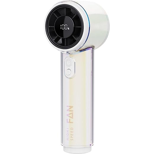 HEAVENGLOW Mini Portable Fan USB Rechargeable Stylish Pocket