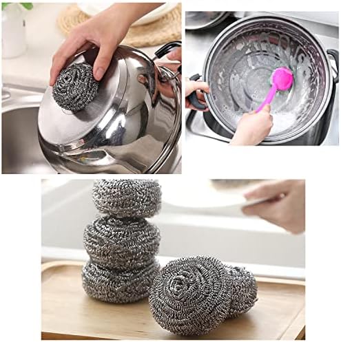 ZHEZHE Specialist Stainless Steel Scourer Pack of 48
